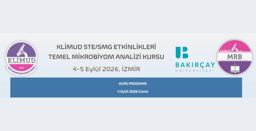 Temel Mikrobiyom Analizi Kursu / 4-5 Eylül 2026 İZMİR