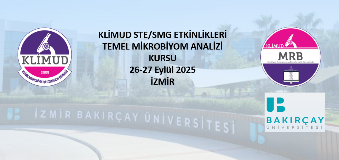 Temel Mikrobiyom Analizi Kursu / 26-27 Eylül 2025 İZMİR